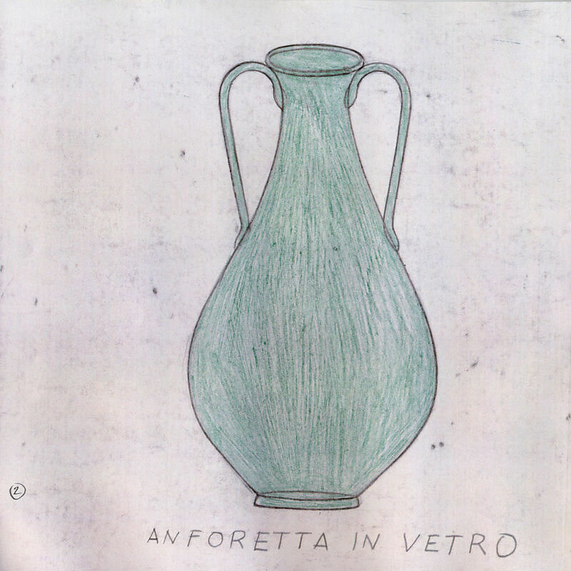  Museo archeologico - Anforetta in vetro
